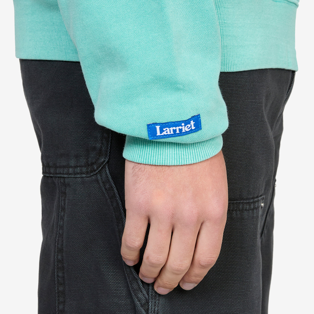 Maus 1/4 Zip Fleece Teal Jumpers