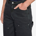 AW25 Double Knee Carpenter Pant Used Black