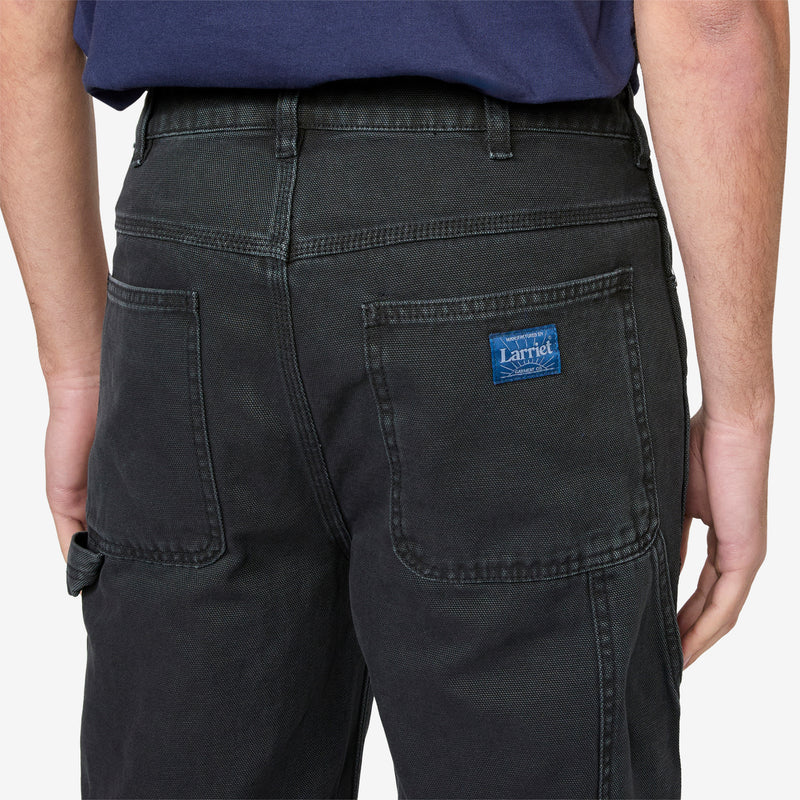 Double Knee Carpenter Pant Used Black Pants