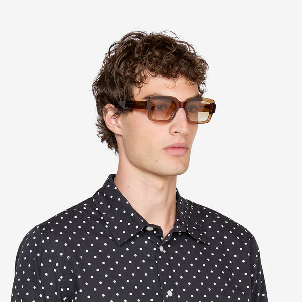 Apollo Cola | Brown Gradient Lens Eyewear