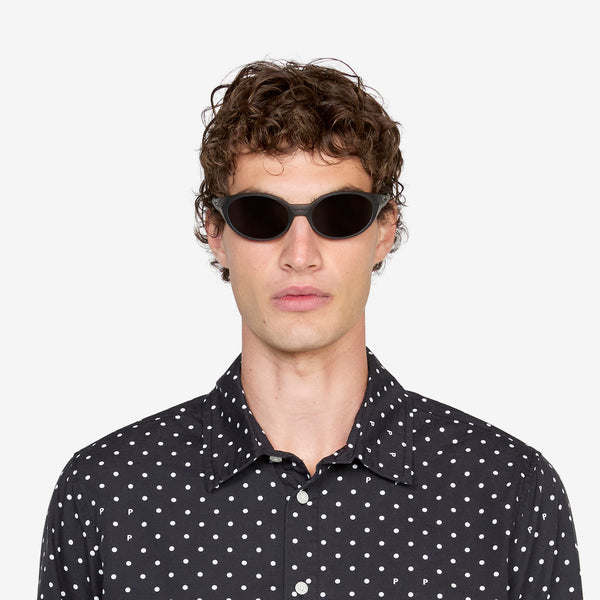 Eye Jacket™ Redux Matte Grey Ink Fingerprint | Prizm Black Eyewear