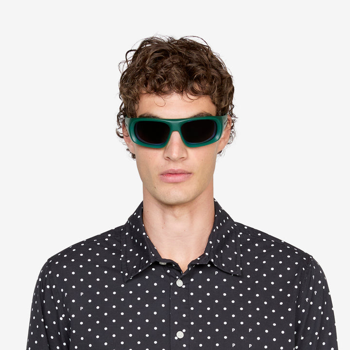 Belleville Matte Transparent Viridian | Prizm Jade Front