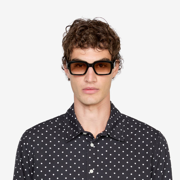 Apollo Black | Brown Gradient Lens Eyewear