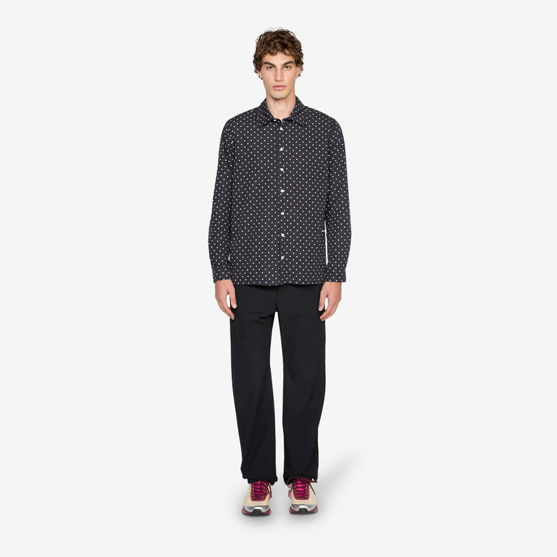 Polkadot Shirt Black | White Shirts