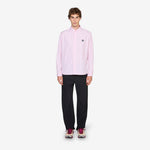 'Boke Flower' Crest Casual Shirt Pastel Pink