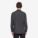 Polkadot Shirt Black | White