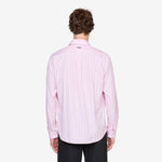 'Boke Flower' Crest Casual Shirt Pastel Pink