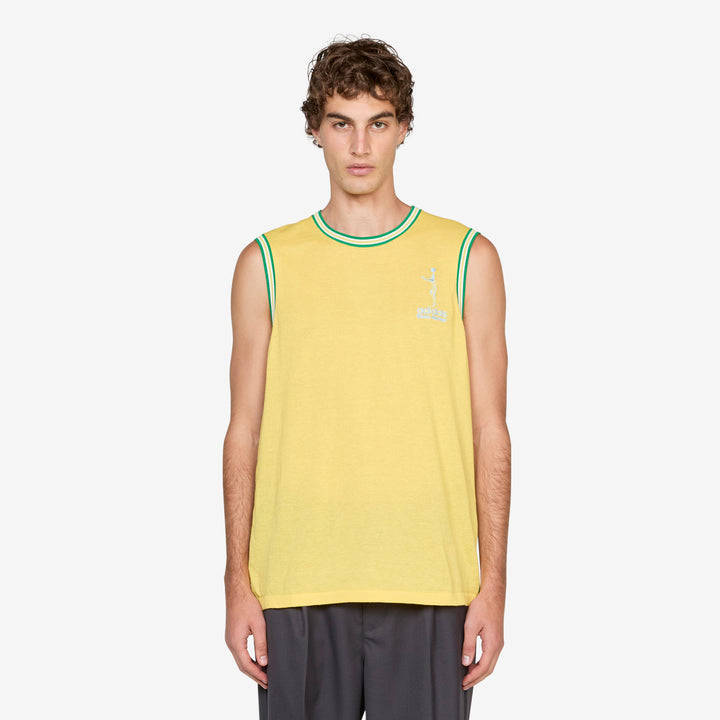 Wales Bonner x Jabbar Vest Spring Yellow Front