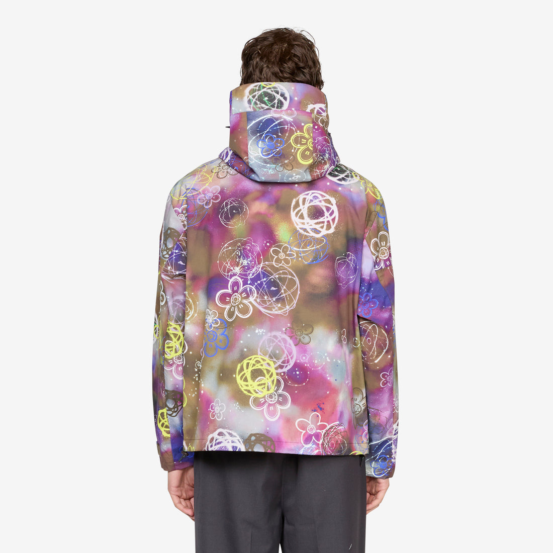 'KENZO x Futura 2000' Short Windbreaker Khaki Jacket