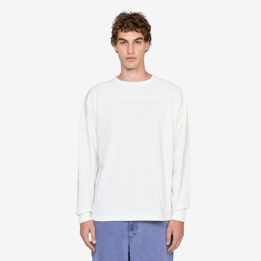 Teddy Athletic Longsleeve T-Shirt White Tees