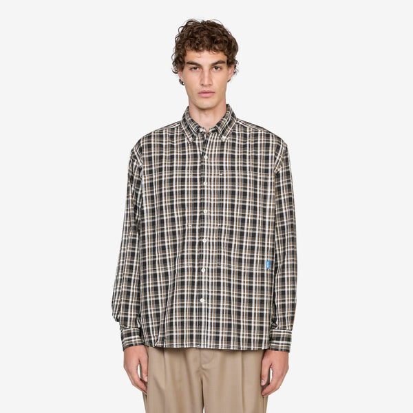 Grant Shirt Black Plaid Shirts