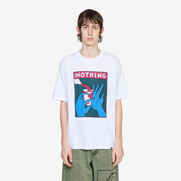 Super Nothing T-Shirt White Tees