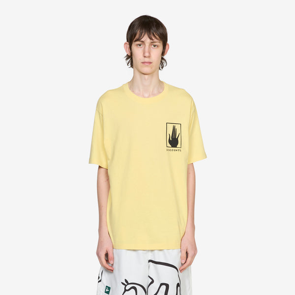 Yoga Discounts T-Shirt Yellow Tees