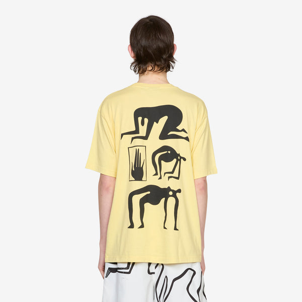 Yoga Discounts T-Shirt Yellow Tees