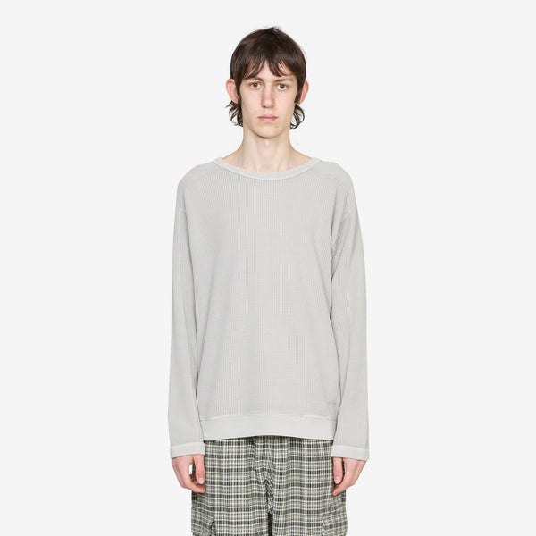 Waffle Crew Pewter Jumpers