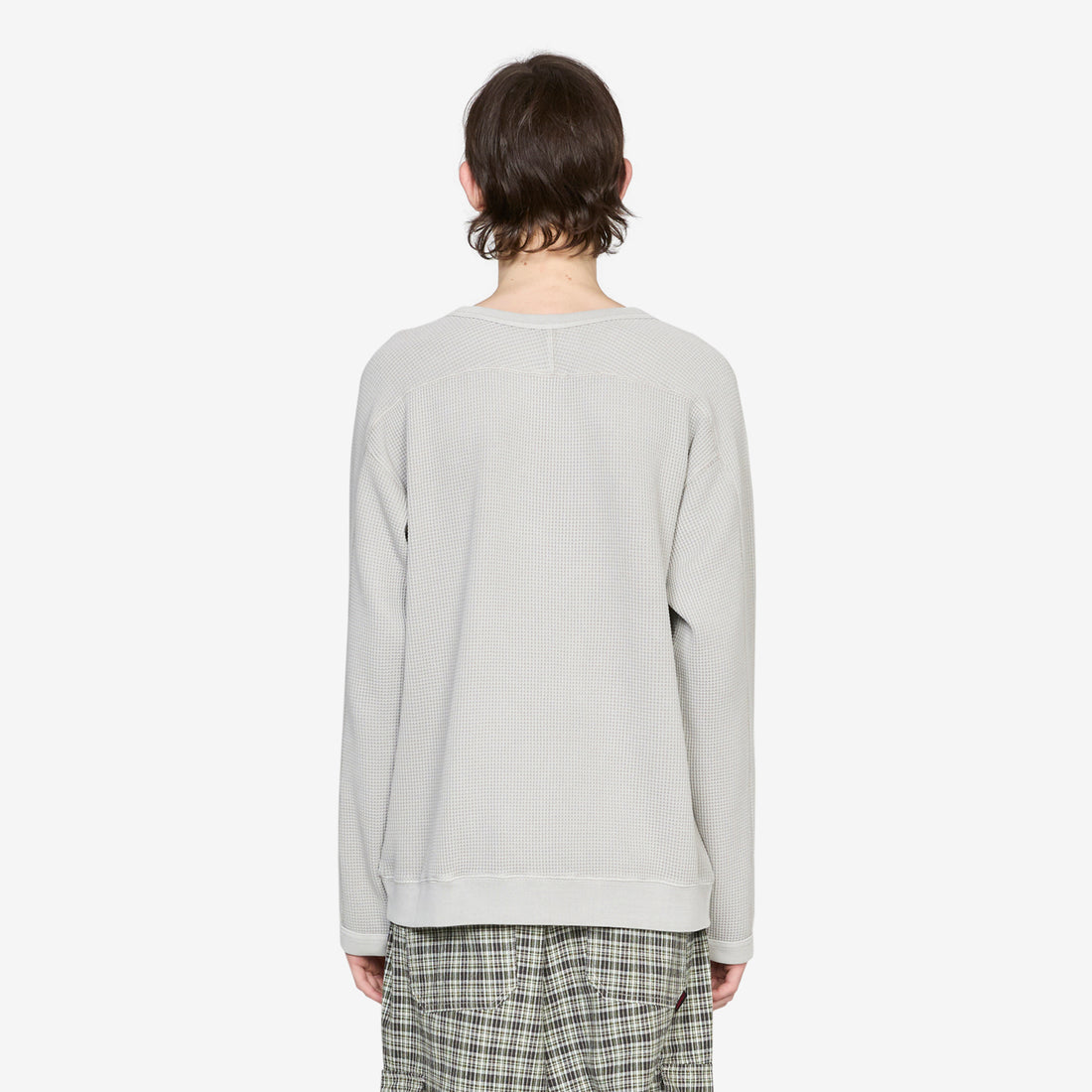 Waffle Crew Pewter Jumpers