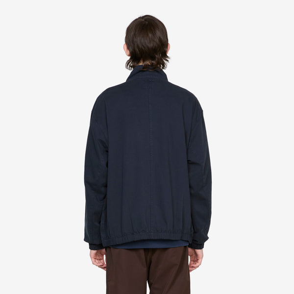 Twill-Around Jacket Double Navy Jackets
