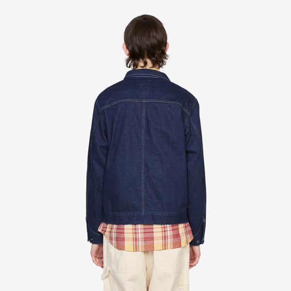 Japanese Slub Denim Jacket Indigo Jackets