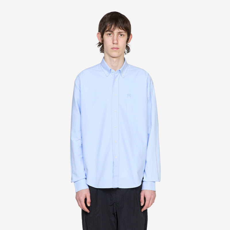 Vit Button Down Oxford Shirt Light Blue Shirts