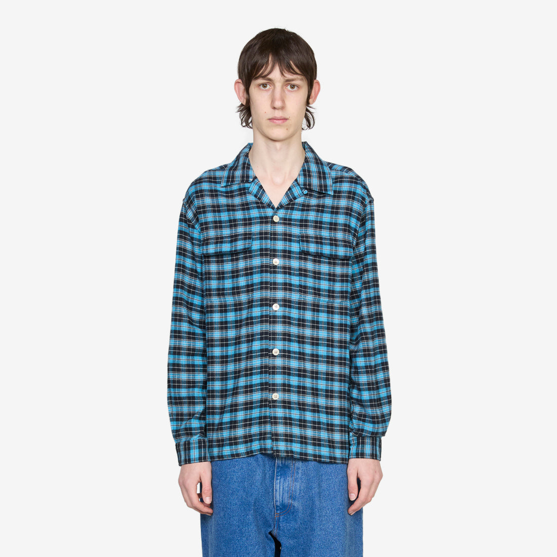 Pocket Shirt Blue Shirts