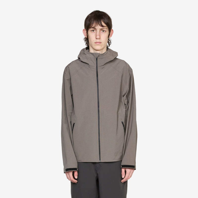 Waypoint Ripstop Hooded Jacket Dark Taupe Jackets