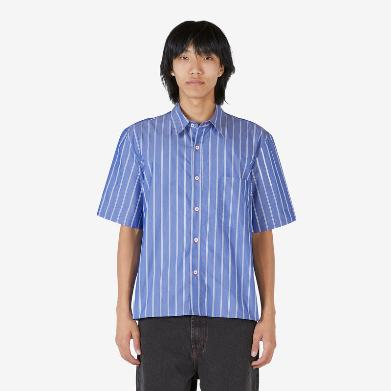 Summer Shirt Blue Stripes
