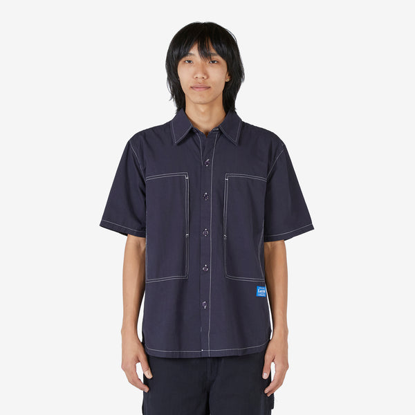 Cliff Short Sleeve Shirt Navy