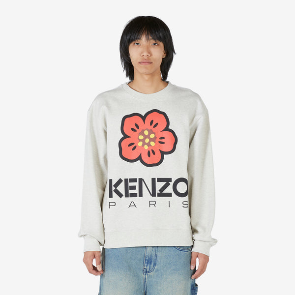 'BOKE FLOWER' Sweatshirt Pale Grey