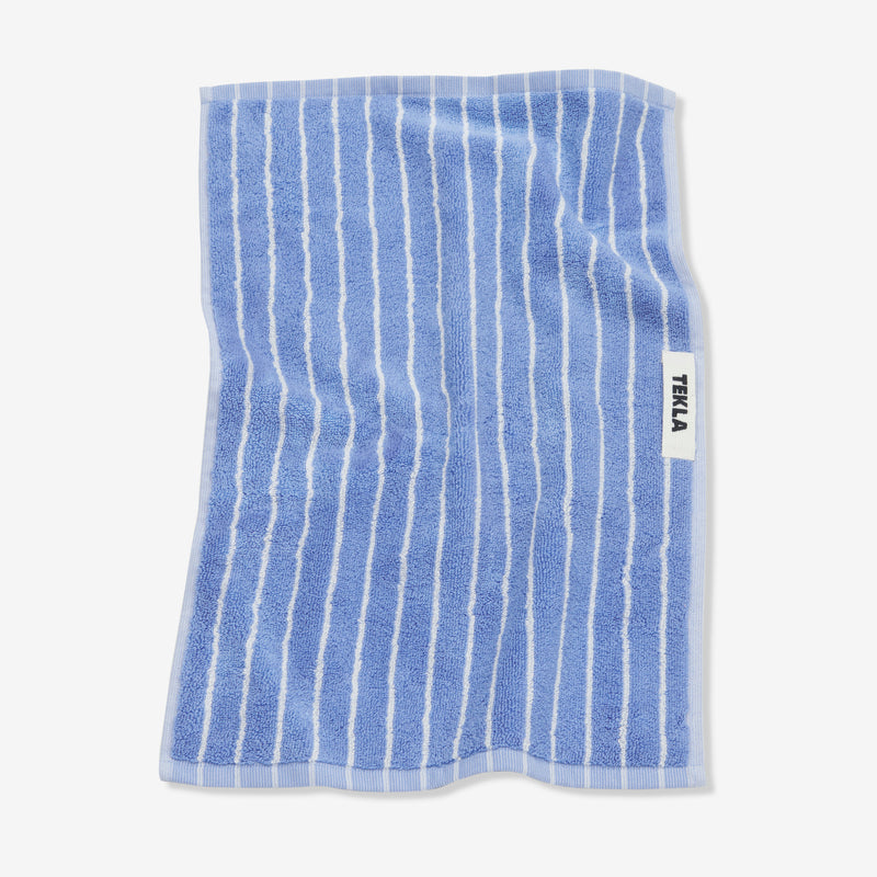Terry Towel Clear Blue Stripes Lifestyle