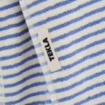 Terry Towel Coastal Blue Stripes