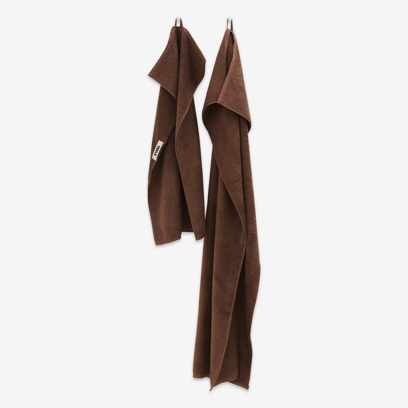 Terry Towel Kodiak Brown Lifestyle