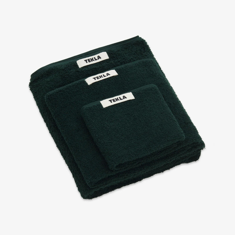 Terry Towel Forest Green Lifestyle