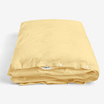 Percale Duvet Cover Shaded Yellow