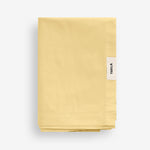 Percale Flat Sheet Shaded Yellow