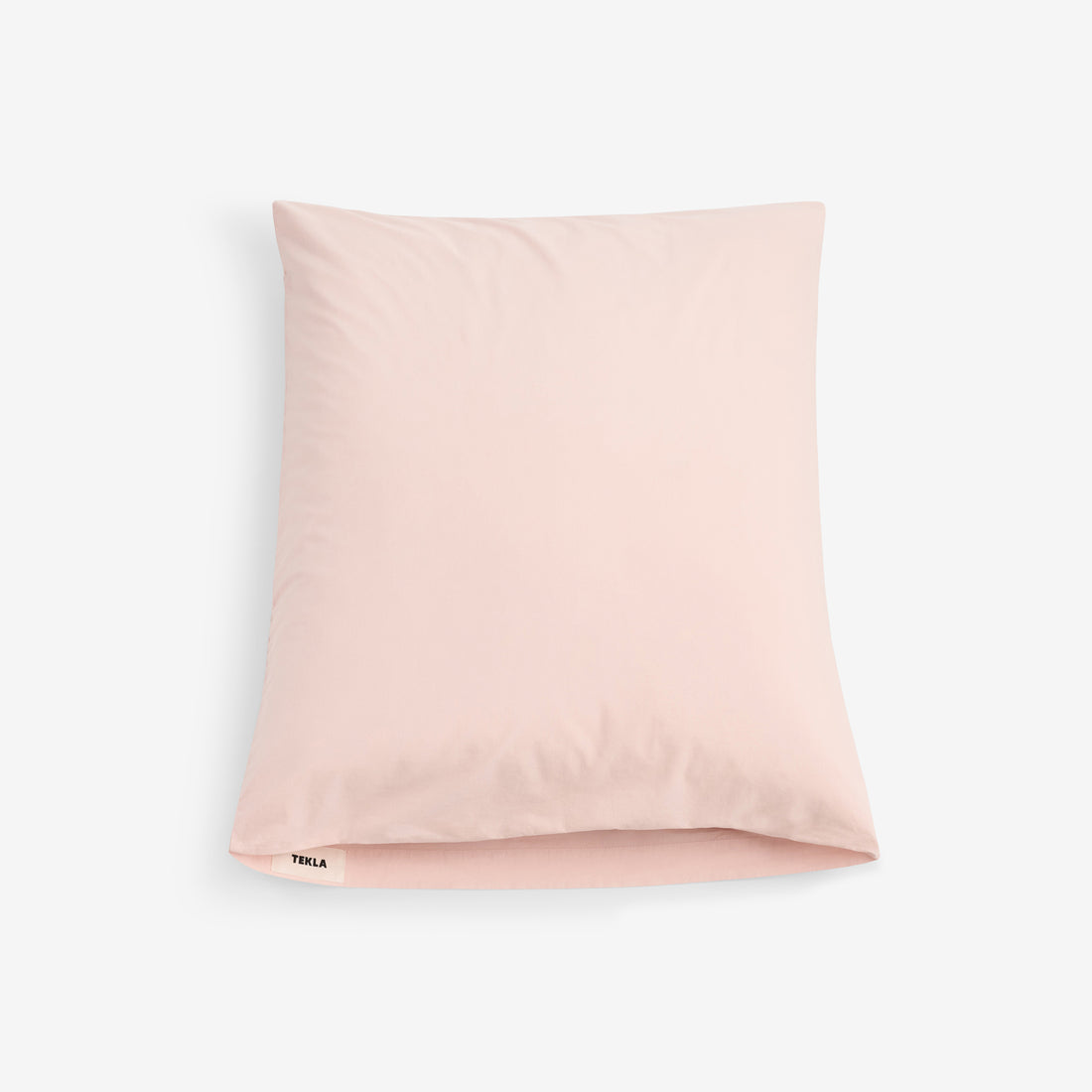 Percale Pillow Sham Petal Pink Lifestyle