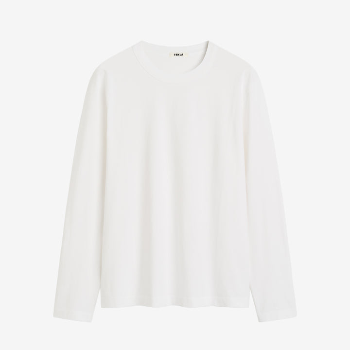 Longsleeve Sleeping T-Shirt White Front