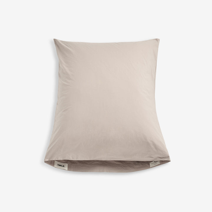 Percale Pillow Sham Clay Front
