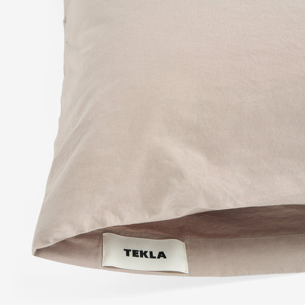 Percale Pillow Sham Clay Lifestyle
