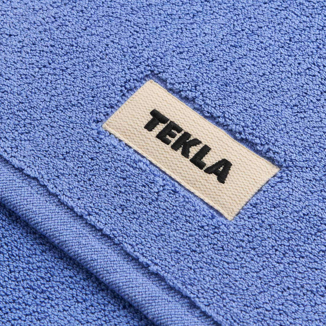 Terry Bath Mat Clear Blue Lifestyle