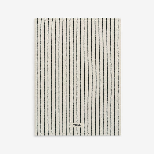 Terry Bath Mat Racing Green Stripes Lifestyle