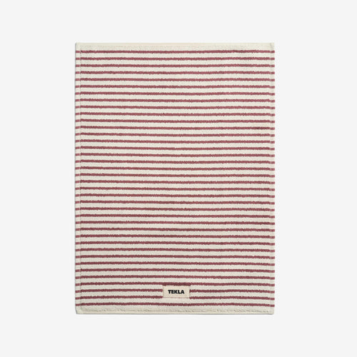 Terry Bath Mat Ripple Stripes Lifestyle