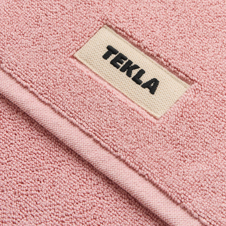 Terry Bath Mat Shaded Pink