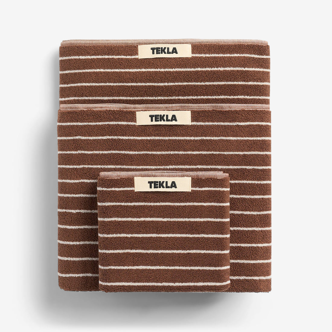 Terry Towel Rust Stripes Lifestyle