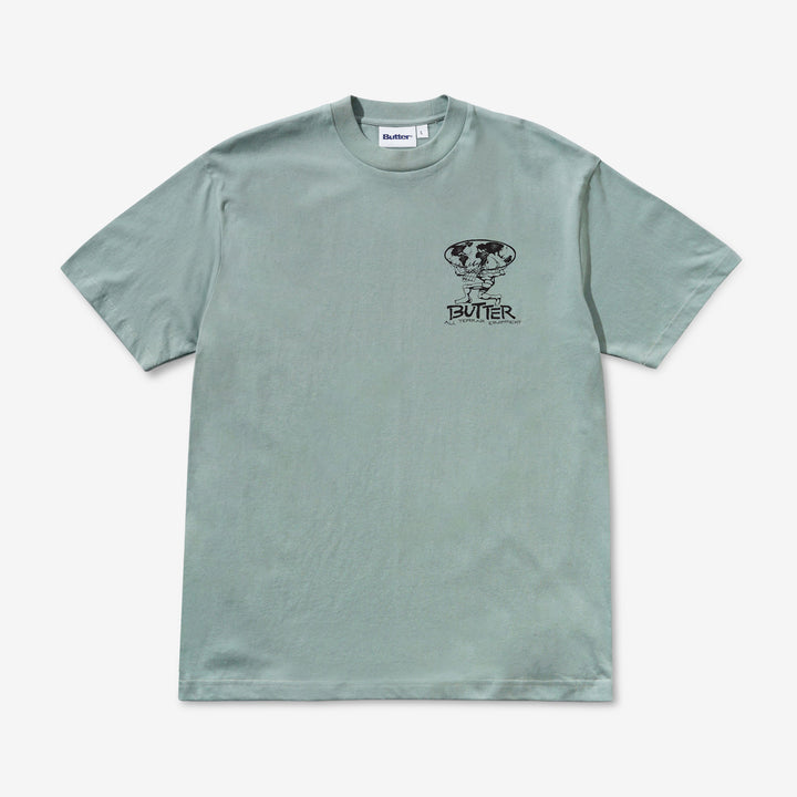 Terrain T-Shirt Dull Mint Front