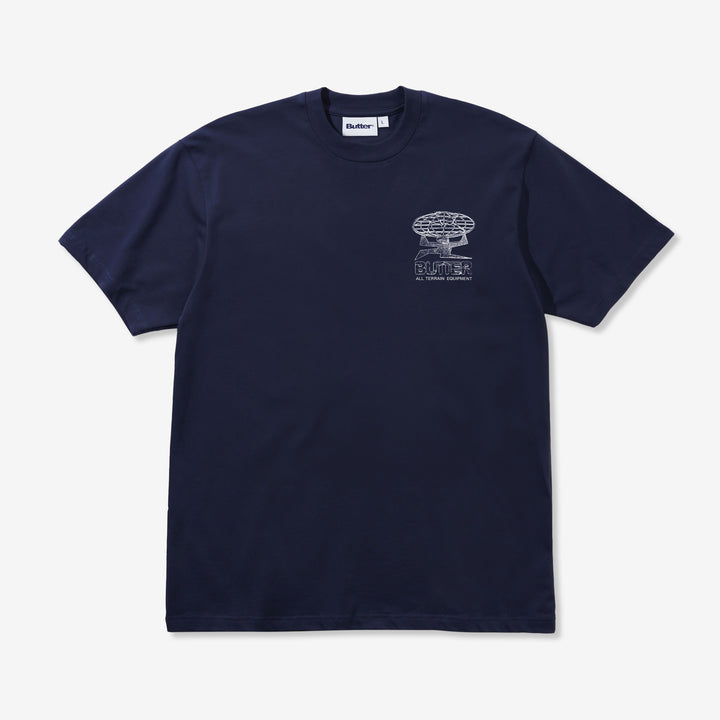 Terrain T-Shirt Midnight Front