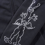 Daniel Johnston Thirteen Zip-Thru Hood Washed Navy