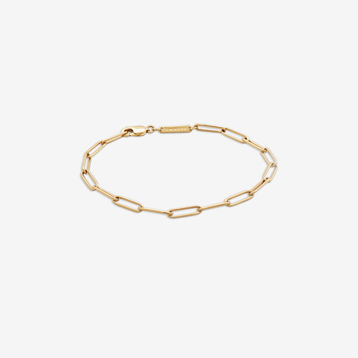 Box Bracelet Gold Front