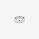 Cushion Band Ring Silver