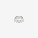 Cushion Band Ring Silver