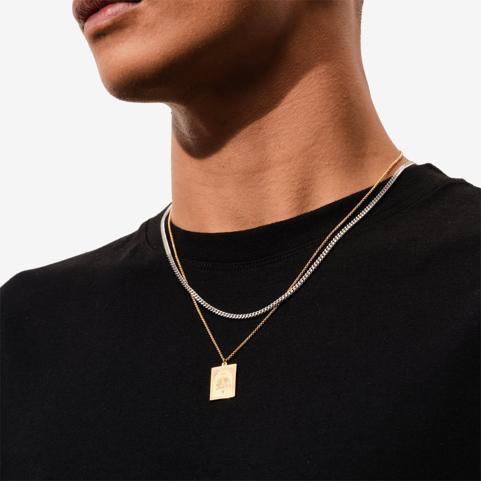 【Tom Wood】Tarot Strength Pendant Gold Tarot Strength Pendant Gold - Tom Wood Project Official